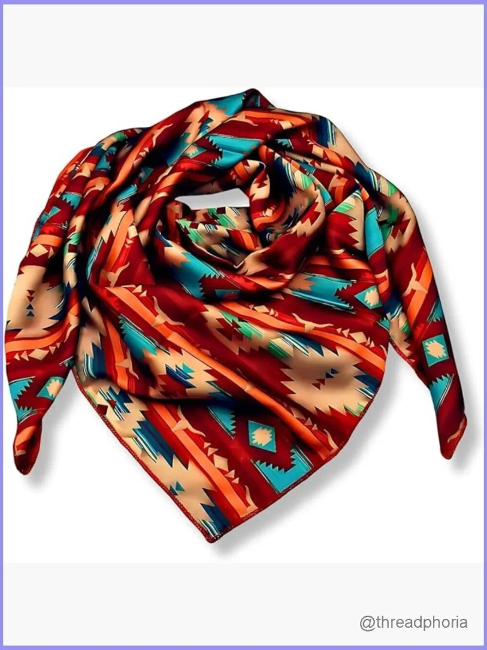 36 inch Silk Charmeuse Scarf Square Bandana Fashion Neckerchief Multi-Use Wrap
